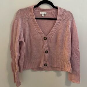 Topshop boxycut cardigan